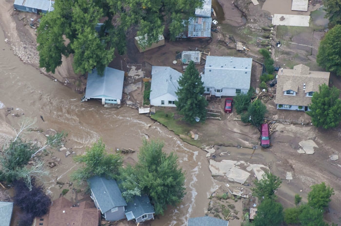 США, Колорадо, наводнение