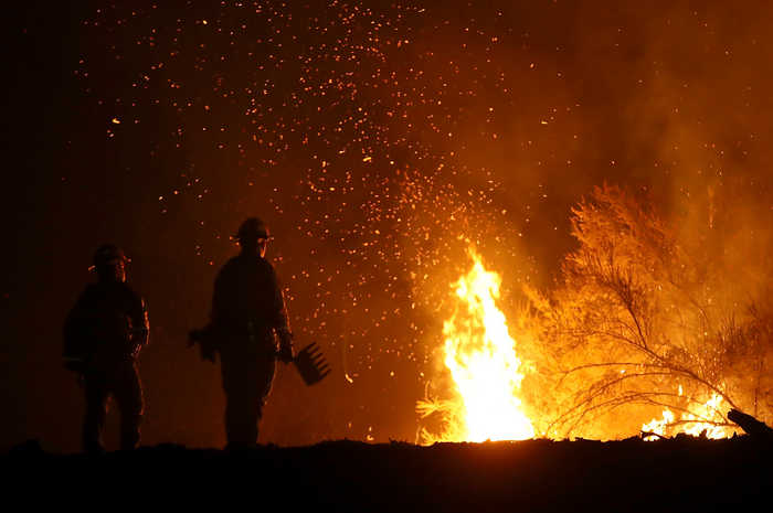 сша, калифорния, лесные пожары, Mendocino Complex Fire