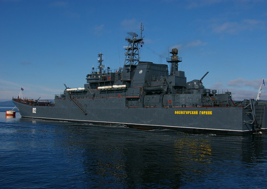 ВМФ России готовится в выброске большого десанта