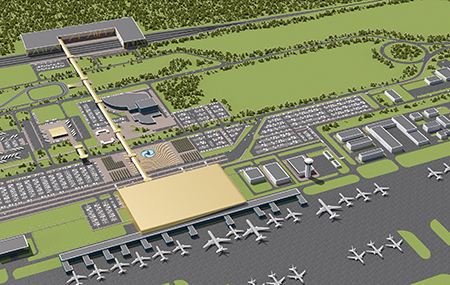 Новый аэропорт Краснодара получит автомобильный подъезд от краевых властей