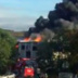Взрыв и пожар у аэропорта Линца: Пожарным не хватает воды для тушения [+ВИДЕО]
