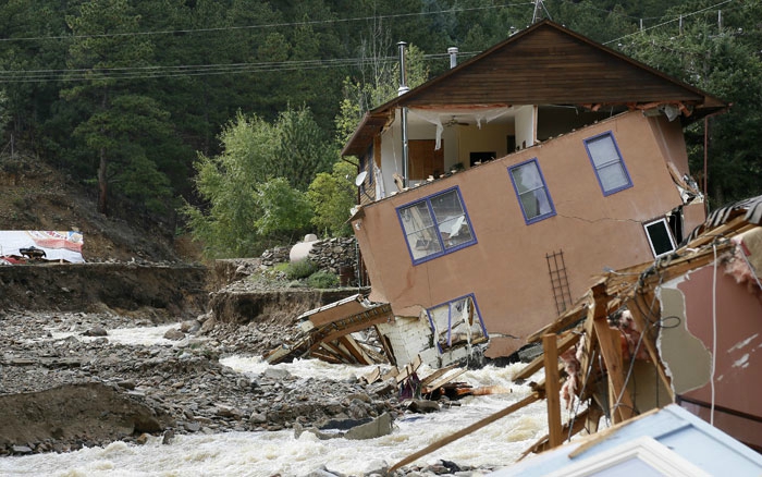 США, Колорадо, наводнение