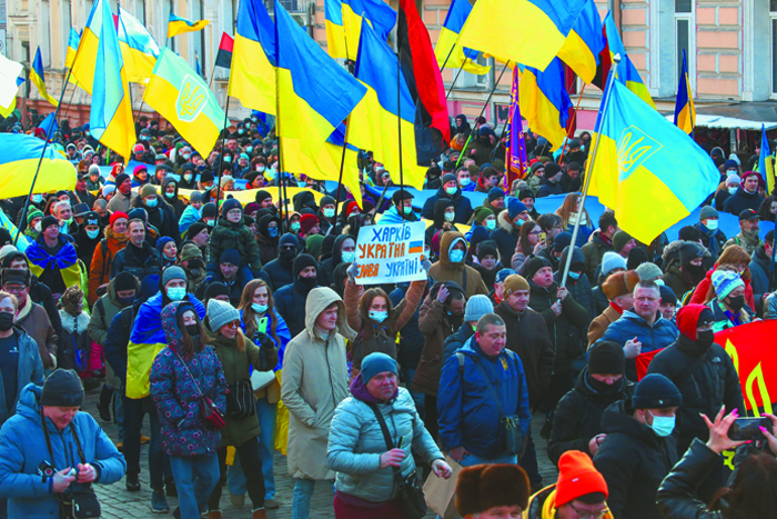 Фото недели. Украинские националисты готовятся к битве за Харьков