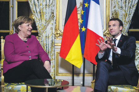 Меркель и Макрон хотят совместно управлять Европой