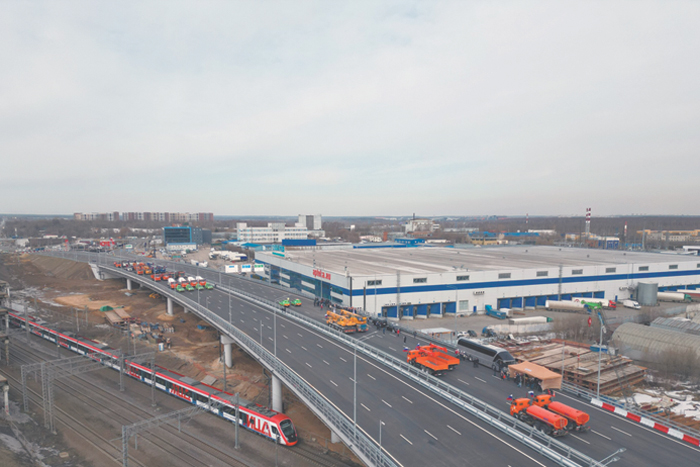 Московский транспортный каркас укрепляют путепроводы