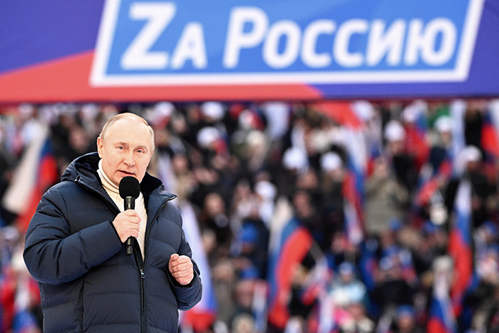 100 ведущих политиков России в марте 2022 года