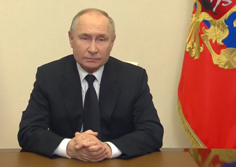 Президент РФ обратился к гражданам по поводу теракта в «Крокус сити холле» (Текст и видео)