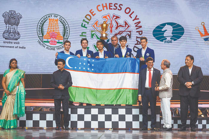 На всемирном празднике шахмат победили узбекские мужчины и украинские женщины