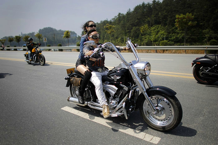 мотоцикл, ралли, Harley Davidson
