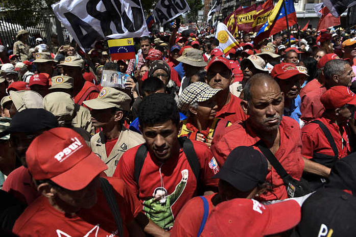 венесуэла, мадуро, поддержка, демонстрация
