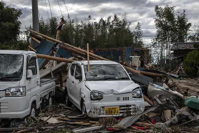 япония, тайфун, последствия