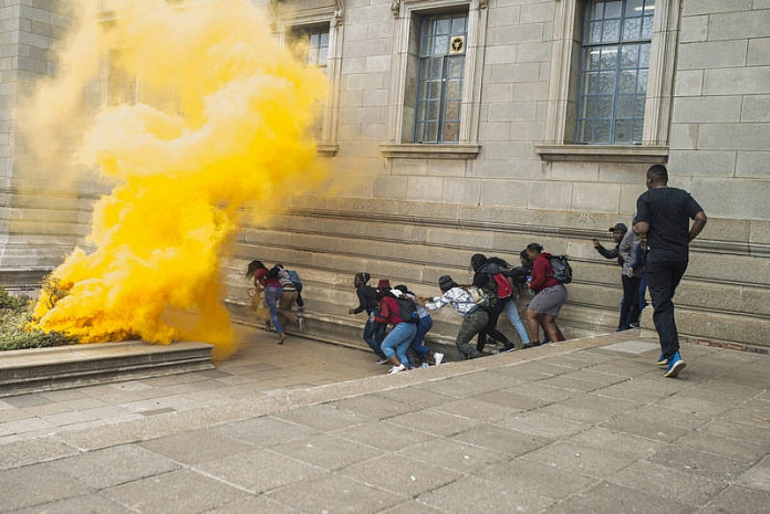южная африка, студенты, беспорядки