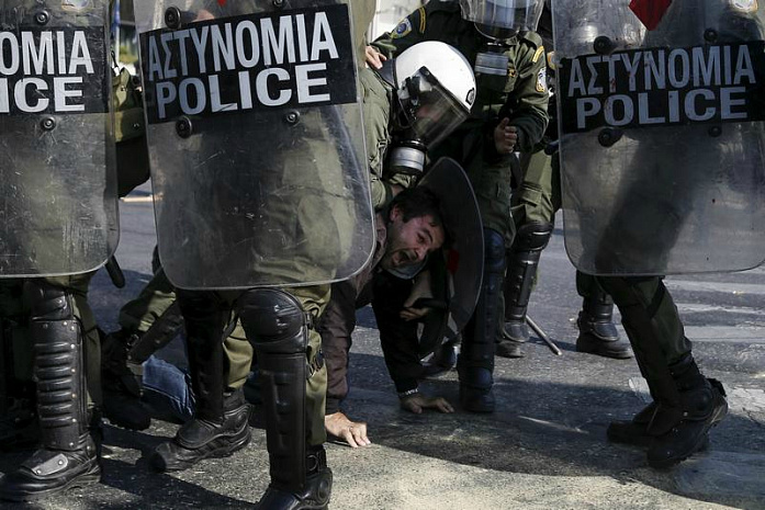 греция, анархисты, беспорядки