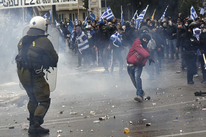греция, македония, протесты