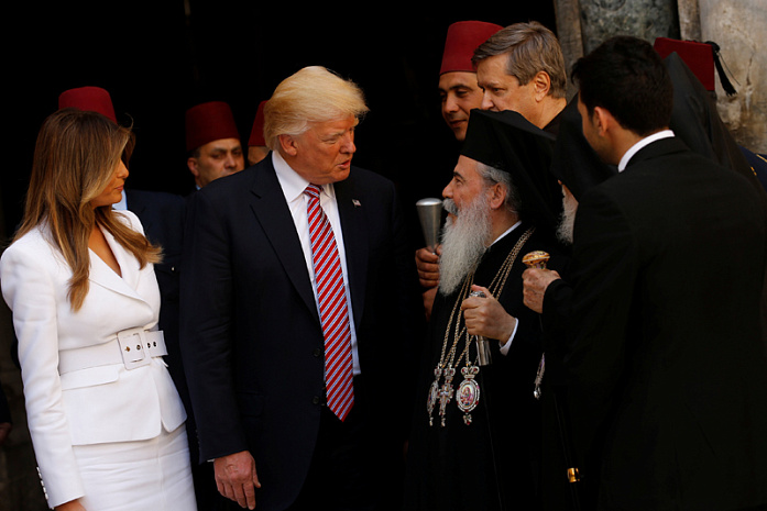 трамп, папа римский, израиль, иудаизм, стена плача