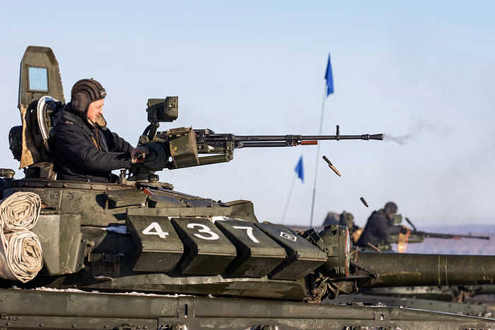 россия, армия, соревнования, танковый биатлон