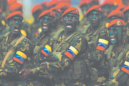 армии, венесуэла, состав, гайана, конфликт