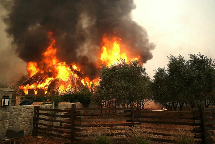 пожары, калифорния, жертвы
