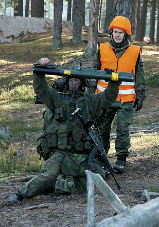 финляндия, армия, полигон
