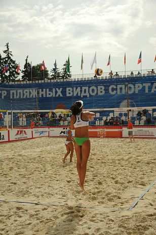 россия, москва, спорт, пляж, пляжный волейбол, большой шлем