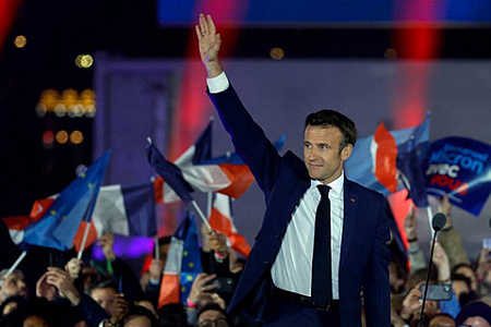 франция, президентские выборы, соцопрос, итоги, макрон, ле пен, меланшон