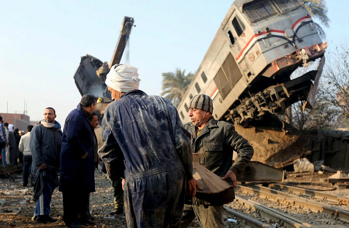 египет, поезд, катастрофа