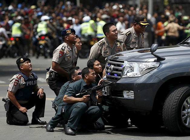 джакарта, индонезия, террор, взрыв