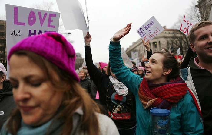 америка, женщины, трамп, протесты