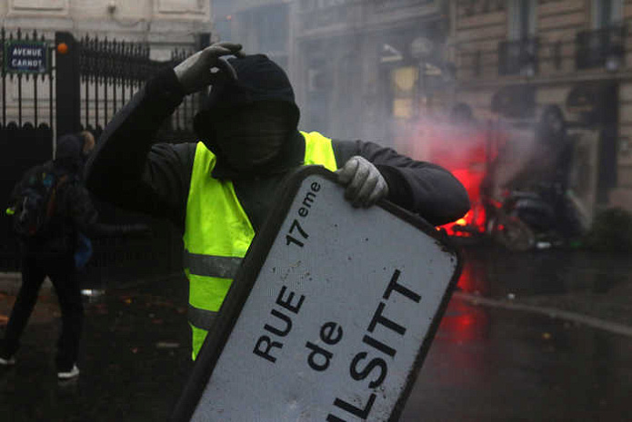 париж, протесты