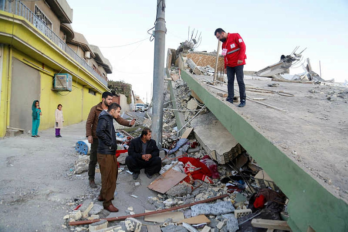 иран, ирак, землетрясение