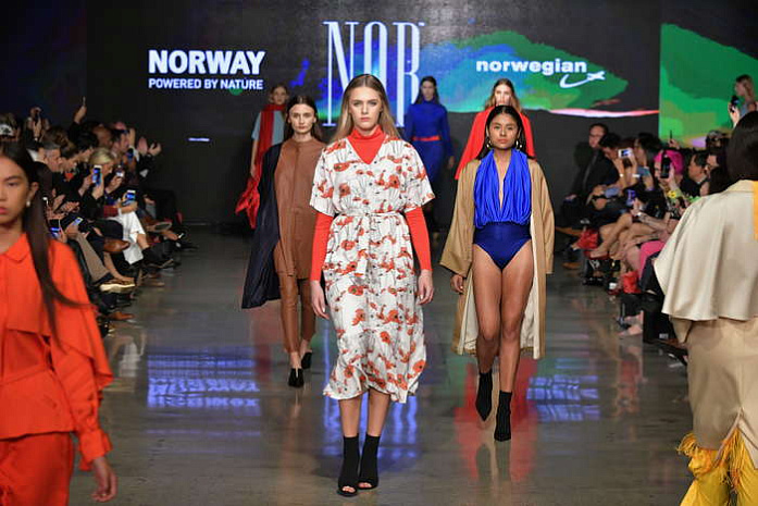 мода, норвегия, показ