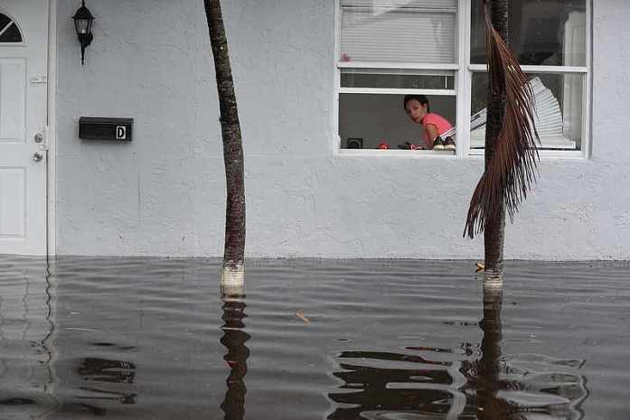 сша, флорида, наводнение