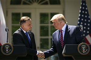 польша, американская база, президент, анджей дуда, сша, дональд трамп, оон