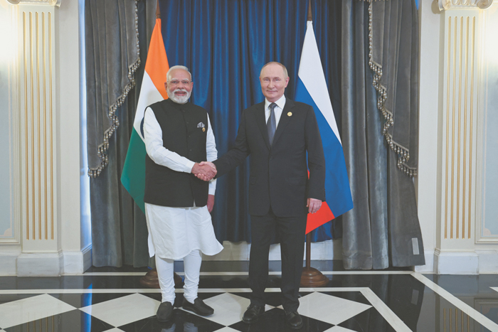 Лидеры России и Индии заглянут в 2030 год