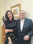 Екатерина Мцитуридзе и Анатолий Торкунов.