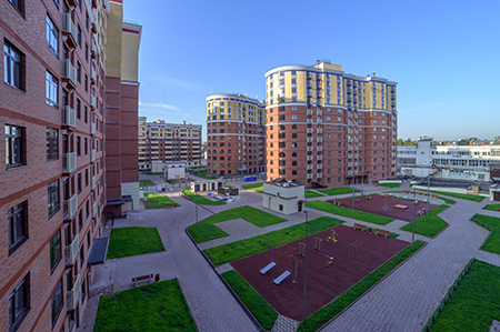В центре Ярославля возведен масштабный жилой комплекс "Династия" 