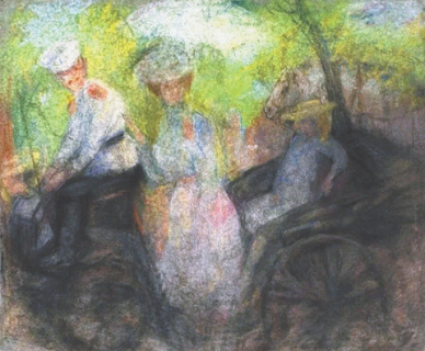 пушкинский музей, выставка, лентулов гончарова начало