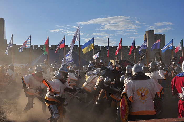 франция, Эг-Морт, чемпионат, бои, Средневековье, рыцарь