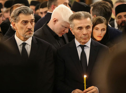 грузия, кончина патриарха илии, конкуренция за должность патриарха