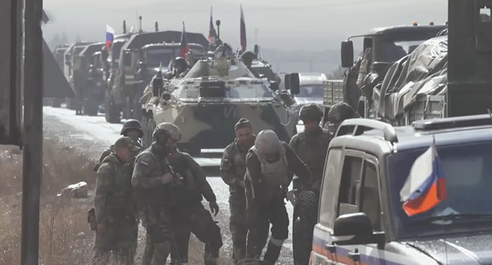 Фото недели. Российские военные в Сирии перегруппируются