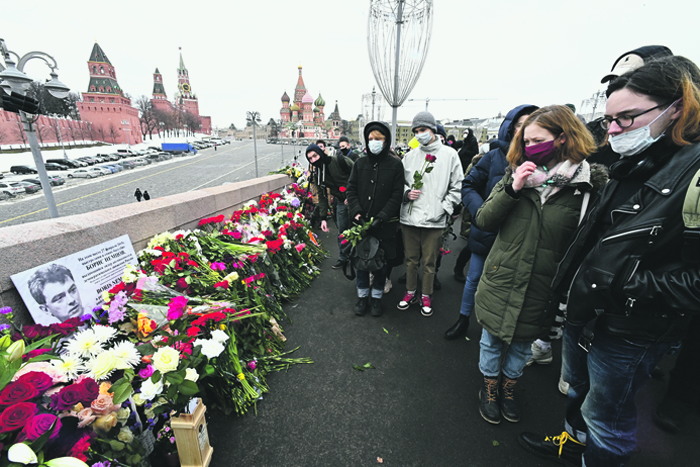 Фото недели. Акция памяти Бориса Немцова