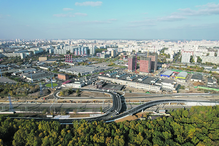 Связка двух хорд в Москве открыта на девять месяцев раньше срока