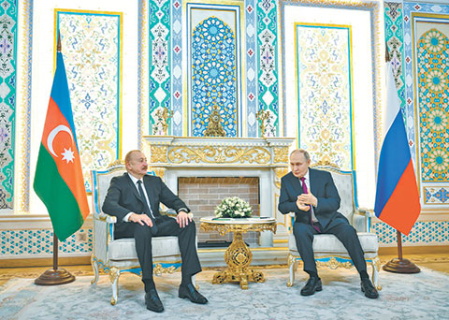 фото, алиев, путин, извинения, авиакатастрофа, лайнер, азербайджан