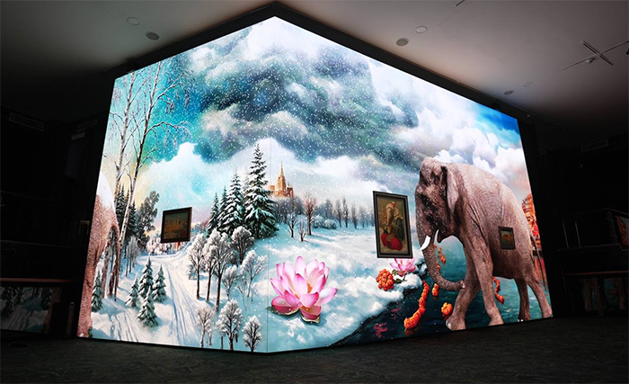 Выставки Никаса Сафронова в Индии побили рекорд посещаемости