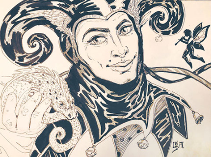 поэзия, эллада, аполлон, арлекин