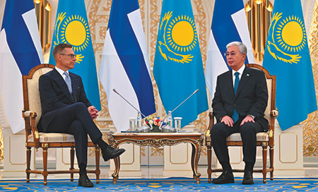 финляндия, казахстан, поставки урана, стубб, токаев