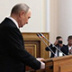 Президент России обращает внимание на предстоящие выборы...