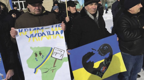 Украинцы не простили России Крым