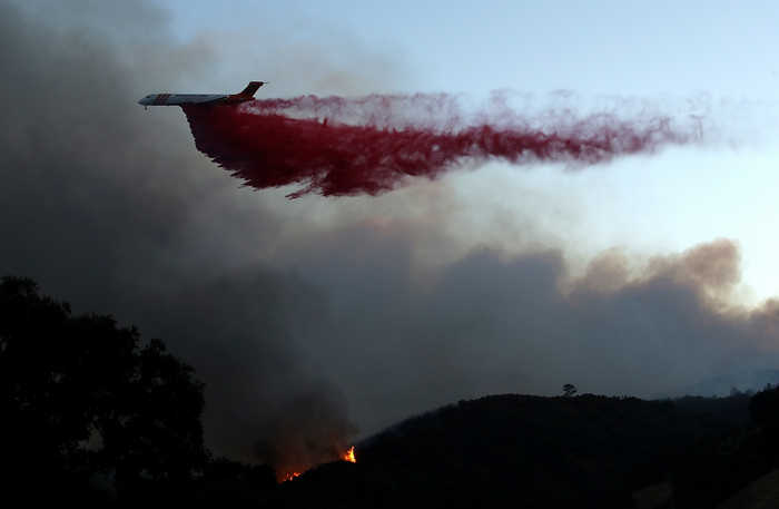 сша, калифорния, лесные пожары, Mendocino Complex Fire