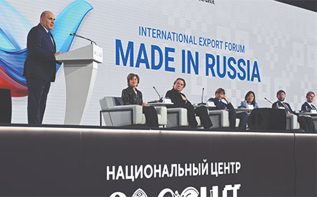 Россия увеличивает продажи несырьевых товаров